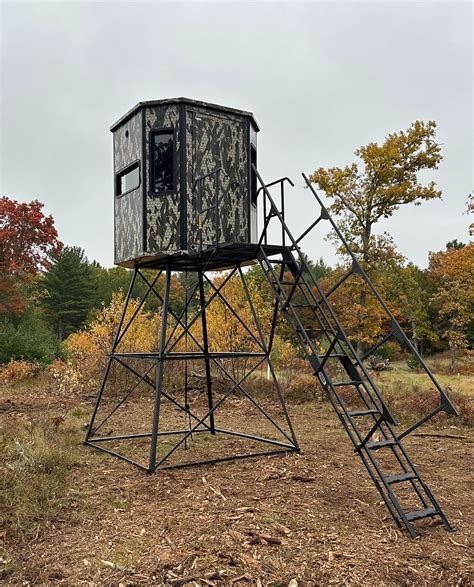 prefab deer stand for blind